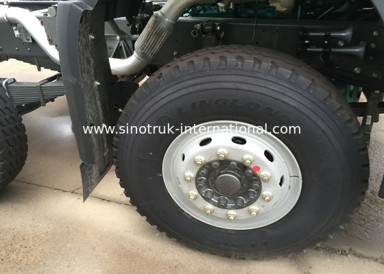 SINOTRUK HOWO Dump Truck Chassis 371HP 8X4 LHD 31 tons 28CBM Commercial Dump Truck