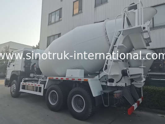 SINOTRUK HOWO LHD 6×4 10 पहिया कंक्रीट मिक्सर ट्रक उच्च हॉर्सपावर 400HP