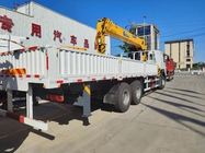HOWO ट्रक घुड़सवार क्रेन उपकरण 12 टन XCMG उठाने के लिए 6X4 LHD 400HP