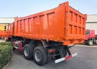 सिनोट्रुक होवो टिपर डंप ट्रक वीचाई 380एचपी 6 × 4 5200 - 5800 मिमी निर्यात के लिए