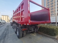 SINOTRUK HOWO 380HP एलएचडी टिपर डंप ट्रक 6X4 लाल