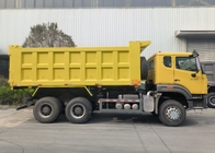 सिनोट्रुक टिपर डंप ट्रक एनएक्स 6 × 4 10 पहिया वीचाई 380 एचपी बड़ी ट्रे