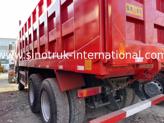 प्रयुक्त सिनोट्रुक होवो 6x4 डंप ट्रक 371hp भारी कर्तव्य
