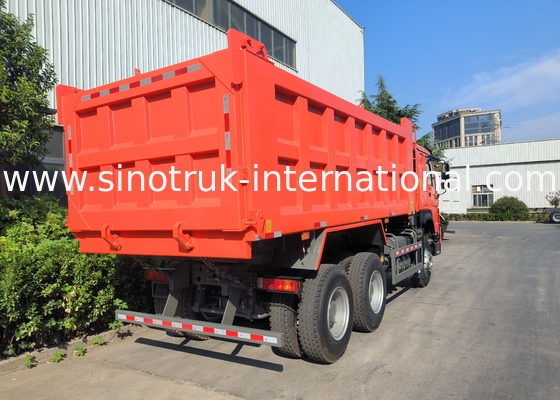 सिनोट्रुक होवो टिपर डंप ट्रक वीचाई 380एचपी 10 पहिया 6 × 4 Lhd 20CBM