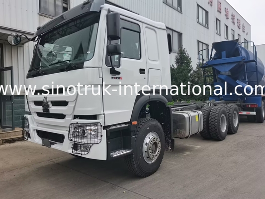 SINOTRUK HOWO ड्रॉपसाइड कार्गो वाणिज्यिक वाहन ट्रक चेसिस LHD 6X4 400HP