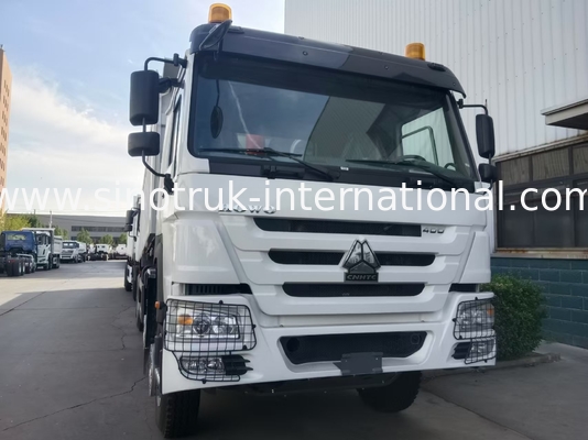 टिपर ट्रक SINOTRUK HOWO 400HP 12 पहिया LHD 31 टन 20-30CBM