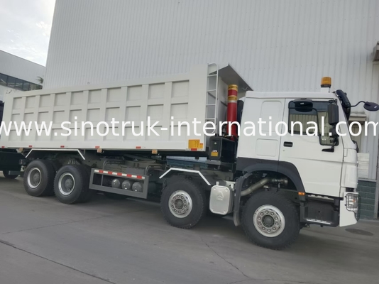 टिपर ट्रक SINOTRUK HOWO 400HP 12 पहिया LHD 31 टन 20-30CBM