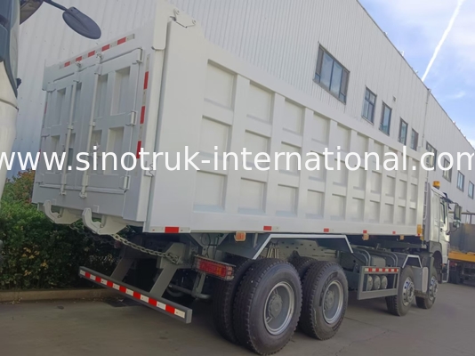 टिपर ट्रक SINOTRUK HOWO 400HP 12 पहिया LHD 31 टन 20-30CBM