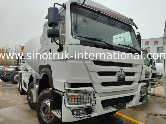 HOWO 8*4 12 पहिया कंक्रीट मिश्रण ट्रक 400HP 16CBM बड़ी शक्ति बड़ी क्षमता