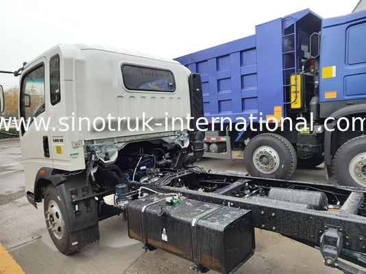 ZZ1047D3414C145 HOWO 4*2 लाइट ड्यूटी ट्रक 116HP चेसिस
