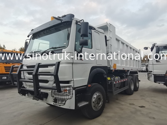 SINOTRUK HOWO 400HP टिमपर डंप ट्रक निर्माण के लिए A7 सैन्य बंपर चेतावनी प्रकाश