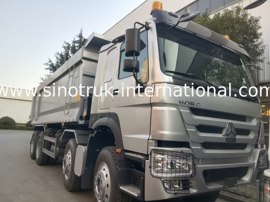टिपर ट्रक SINOTRUK HOWO 400HP 12 पहियों LHD 40Tons 30CBM ZZ3317V3567B1