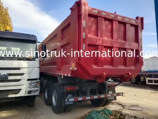 टिमपर डंप ट्रक SINOTRUK HOWO A7 8X4 निर्माण के लिए ZZ3317V3567B1