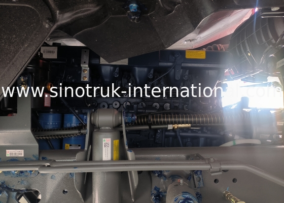 Sinotruk Howo टिपर डंप ट्रक Tx 400Hp यूरो 2 8 × 4 Lhd 12 पहियों लाल
