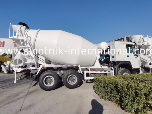 SINOTRUK HOWO 6×4 10 पहिया कंक्रीट मिक्सर ट्रक 400 एचपी उच्च दक्षता एलएचडी