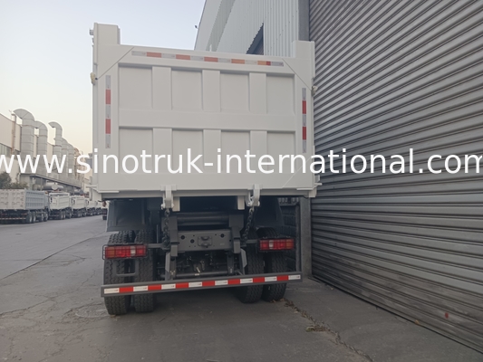 SINOTRUK HOWO 400 HP टिमपर डंप ट्रक निर्माण के लिए N7 सैन्य बम्पर चेतावनी प्रकाश