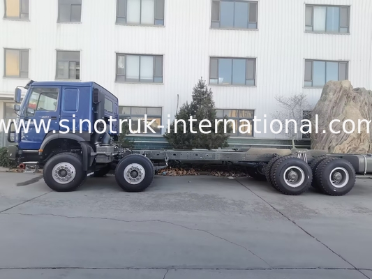 SINOTRUK HOWO 6×4 10 पहियों तेल टैंक ट्रक 400HP तेल टैंक चेसिस
