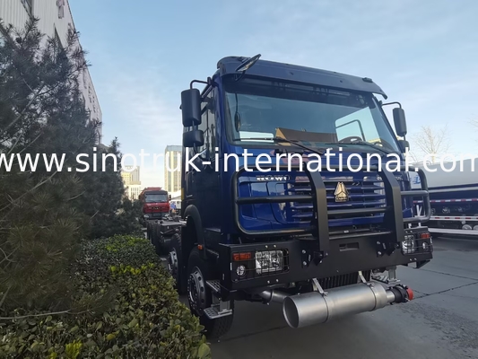 SINOTRUK HOWO 6×4 10 पहियों तेल टैंक ट्रक 400HP तेल टैंक चेसिस