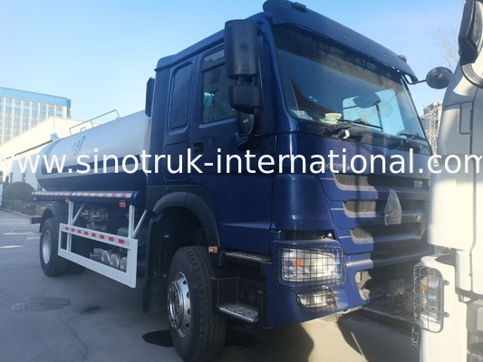 HOWO SINOTRUK पानी टैंक ट्रक 300HP टैंक परिवहन