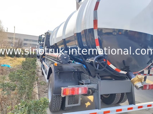 HOWO 300HP 10CBM 4x2 सीवेज सक्शन ट्रकः भारी-कर्तव्य शक्ति, सटीक सफाई और बेजोड़ दक्षता