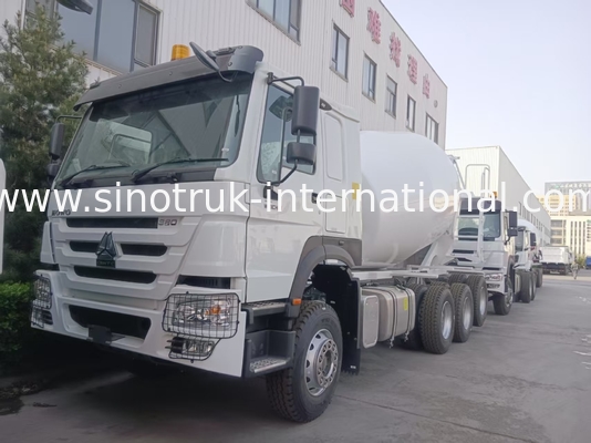 सिनोट्रुक होवो कंक्रीट मिक्सर ट्रक 10-20CBM 6 x 4 यूरो 380 एचपी निर्माण