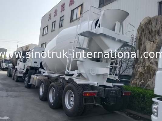 सिनोट्रुक होवो कंक्रीट मिक्सर ट्रक 10-20CBM 6 x 4 यूरो 380 एचपी निर्माण