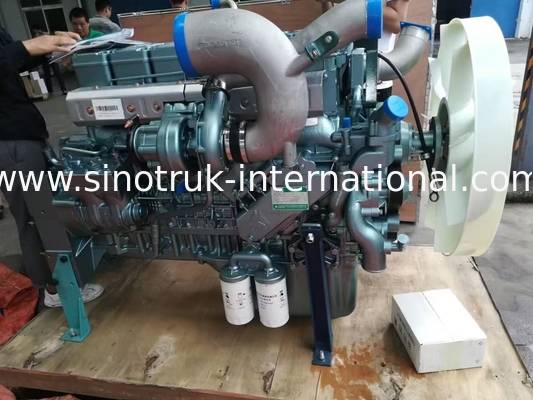 HOWO 371 HP इंजन भारी शुल्क अनुप्रयोगों के लिए बेहतर प्रदर्शन