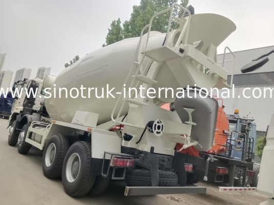 सिनोट्रुक होवो कंक्रीट मिक्सर ट्रक 20CBM 6 X 4 यूरो 2 380 एचपी निर्माण