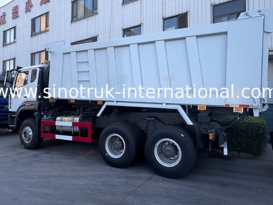 SINOTRUK HOHAN HOWO 380HP एलएचडी टिपर डंप ट्रक 6X4 पैटर्न शैली कार्गो बॉक्स