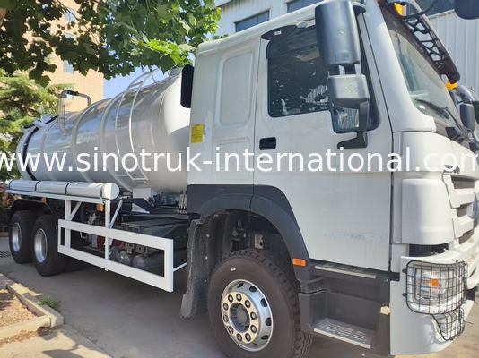 HOWO 6*4 16CBM 380HP सीवेज सफाई ट्रक: उच्च-शक्ति प्रदर्शन कुशल बहुआयामी सफाई समाधानों से मिलता है