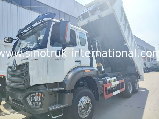HOWO NX 371HP 6*4 20m³ सेंटर-लिफ्ट डंप ट्रक उच्च-शक्ति प्रदर्शन कुशल मिड-लिफ्ट कार्गो बॉडी के साथ