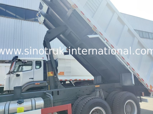 HOWO NX 371HP 6*4 20m³ सेंटर-लिफ्ट डंप ट्रक उच्च-शक्ति प्रदर्शन कुशल मिड-लिफ्ट कार्गो बॉडी के साथ