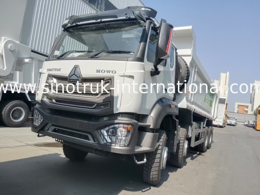 7300*2300*1500mm कार्गो बॉक्स भारी शुल्क डंप ट्रक सुचारू कार्गो परिवहन के लिए आरएचडी / एलएचडी ड्राइविंग प्रकार