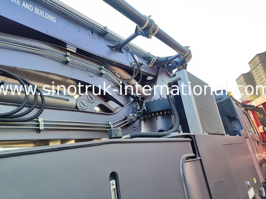 380HP HOWO 6x4 52 मीटर कंक्रीट पंप ट्रक