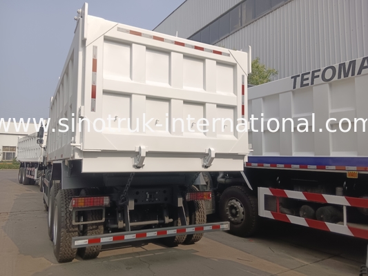 10-पहिया टिपर डंप ट्रक 371HP 6x4 ड्राइव यूरो2 इंजन