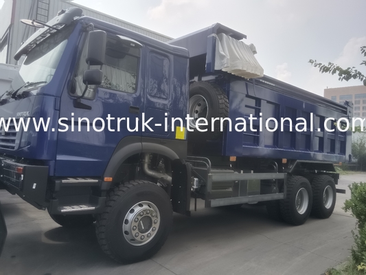 SINOTRUK HOWO घोस्ट फेस टिपर डंप ट्रक LHD 6×4 371HP 20CBM