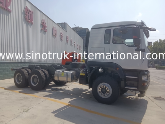 सिनोट्रक HOWO 6X4 कार्गो ट्रक 400hp 12 पहिये TX कैब