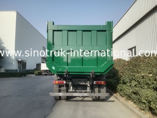 सिनोट्रक HOWO टिपर डंप ट्रक जिसमें 400HP इंजन, LHD 8X4 ड्राइव टाइप और 31 टन लोडिंग क्षमता है