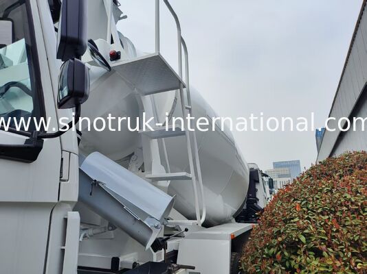 6×4 371HP 12CBM कंक्रीट मिक्सर ट्रक, उच्च दक्षता और भारी निर्माण के लिए शक्तिशाली