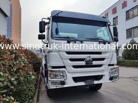 6×4 371HP 12CBM कंक्रीट मिक्सर ट्रक, उच्च दक्षता और भारी निर्माण के लिए शक्तिशाली
