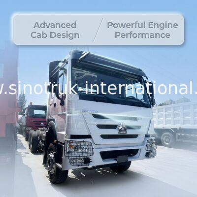 सिनोट्रक HOWO 6X4 कार्गो ट्रक 400hp 12 पहिये TX कैब