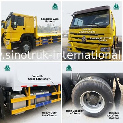 HOWO ZZ1257N5847W 6X4 WD615.69 कार्गो ट्रक