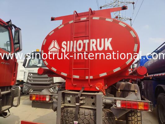 SINOTRUK HOWO 290 HP ऑयल टैंक ट्रक 10 CBM क्षमता और हेवी-ड्यूटी चेसिस के साथ