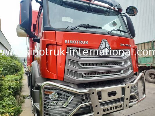 सुपर बेयरिंग हाउओ 8×4 रेड टिपर | 371HP शक्तिशाली पावर, 27CBM बड़ी क्षमता, 80–100T हेवी-ड्यूटी ट्रांसपोर्ट