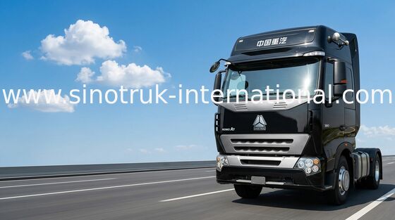 अंतर्राष्ट्रीय ट्रैक्टर ट्रक SINOTRUK HOWO A7 एलएचडी 6X4 यूरो 2 420 एचपी ZZ4257V3247N1B