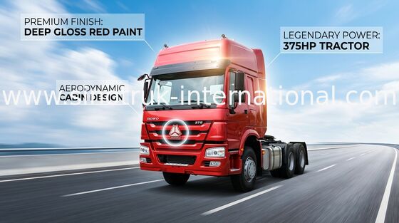 ट्रैक्टर ट्रक SINOTRUK HOWO LHD 6X4 यूरो 2 336 एचपी दो बर्थ ZZ4257N3241V