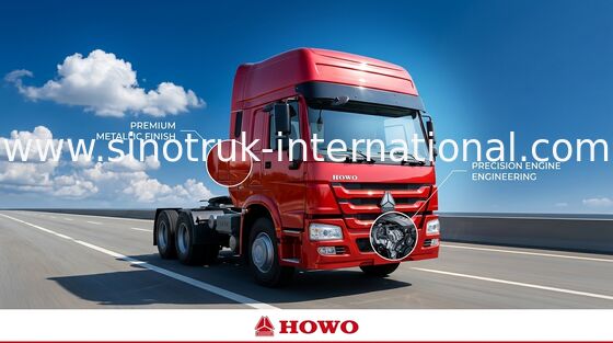 SINOTRUK HOWO ट्रैक्टर ट्रक आरएचडी 6X4 यूरो 2 420 एचपी जेडजे 4407 वी 3241W