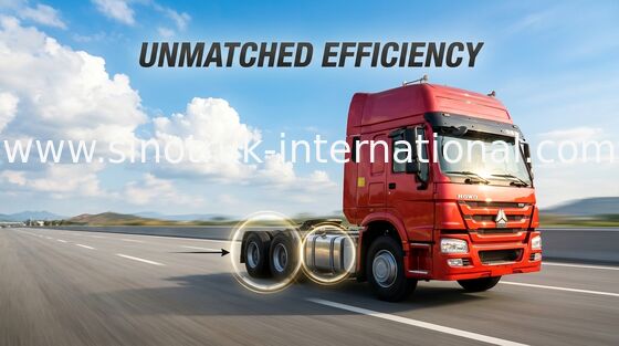 SINOTRUK HOWO ट्रैक्टर ट्रक RHD 6X4 यूरो 2 420 एचपी ZZ4257V3241V