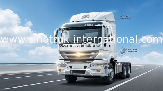 SINOTRUK गोल्डन प्रिंस ट्रैक्टर ट्रक 4X2 यूरो 2 336 एचपी 18 टन ZZ4181N3611W