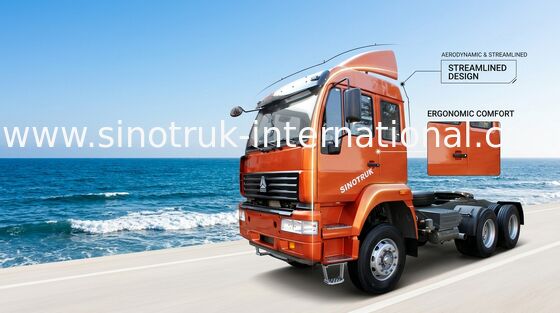 ट्रैक्टर ट्रक SINOTRUK गोल्डन प्रिंस 6X4 यूरो 2 336 एचपी जेडजे 4451 एन 3241 डब्ल्यू